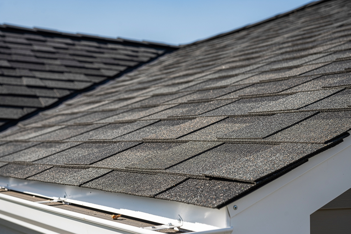 Omakotitalon tai kesämökin katon korjaus Jämijärvellä laadukkaasti ja luotettavasti variables[width=1200,height=800,description=Photorealistic photo of a new roof, picture taken from medium distance (showing some surroundings), not too deltailed, Nordic suburban house, no text, no logos]