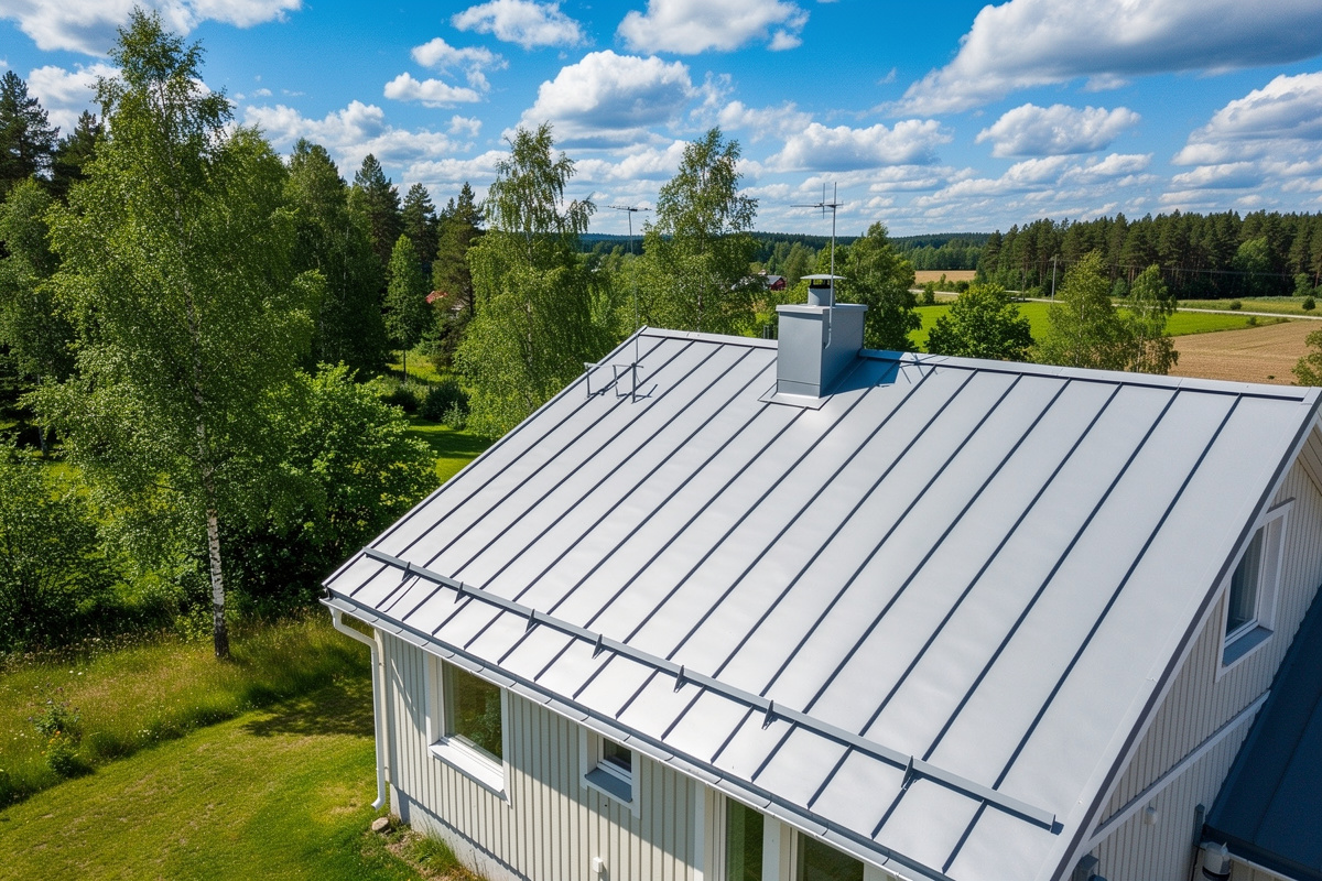 Peltikaton korjaus Kalanti – laadukasta palvelua kaikille peltikatoille. variables[width=1200,height=800,description=Metal roof]